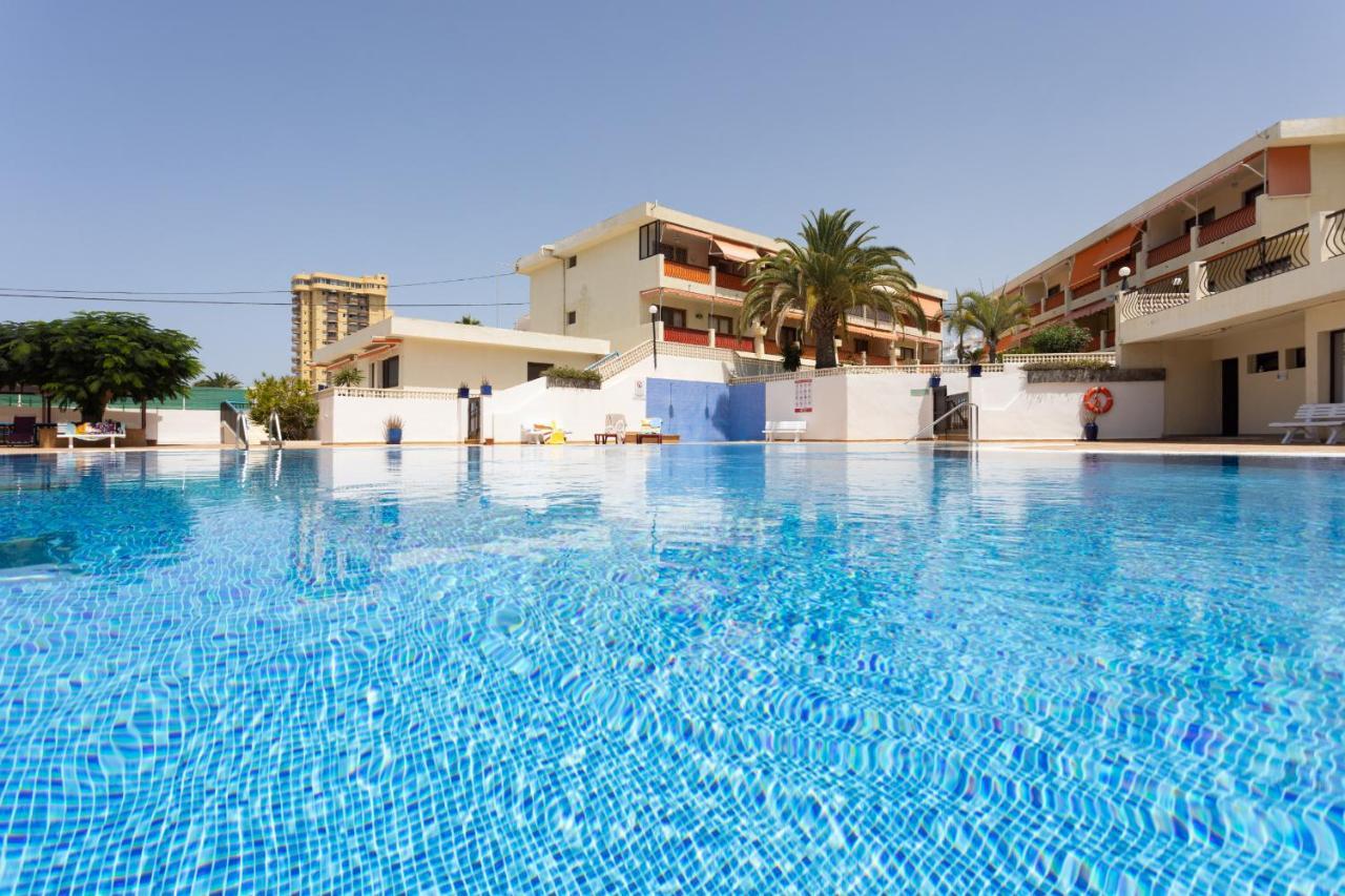 Frontline Playa Las Vistas With Pool, Parking, Sea Los Cristianos  Kültér fotó