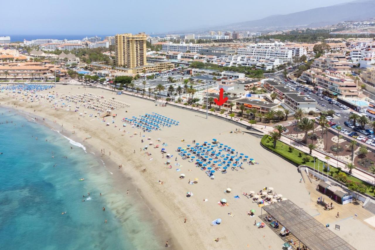Frontline Playa Las Vistas With Pool, Parking, Sea Los Cristianos  Kültér fotó