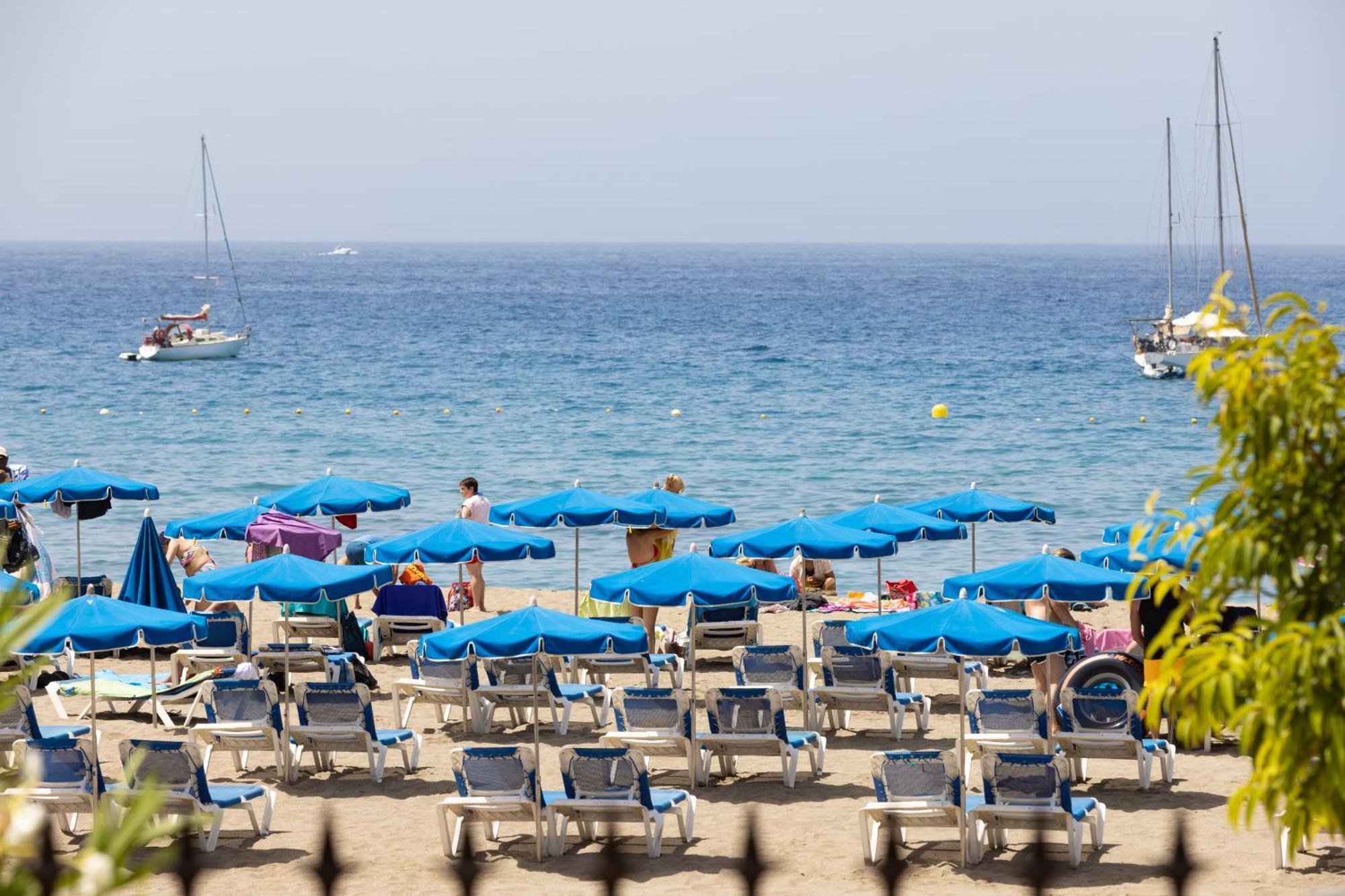 Frontline Playa Las Vistas With Pool, Parking, Sea Los Cristianos  Kültér fotó