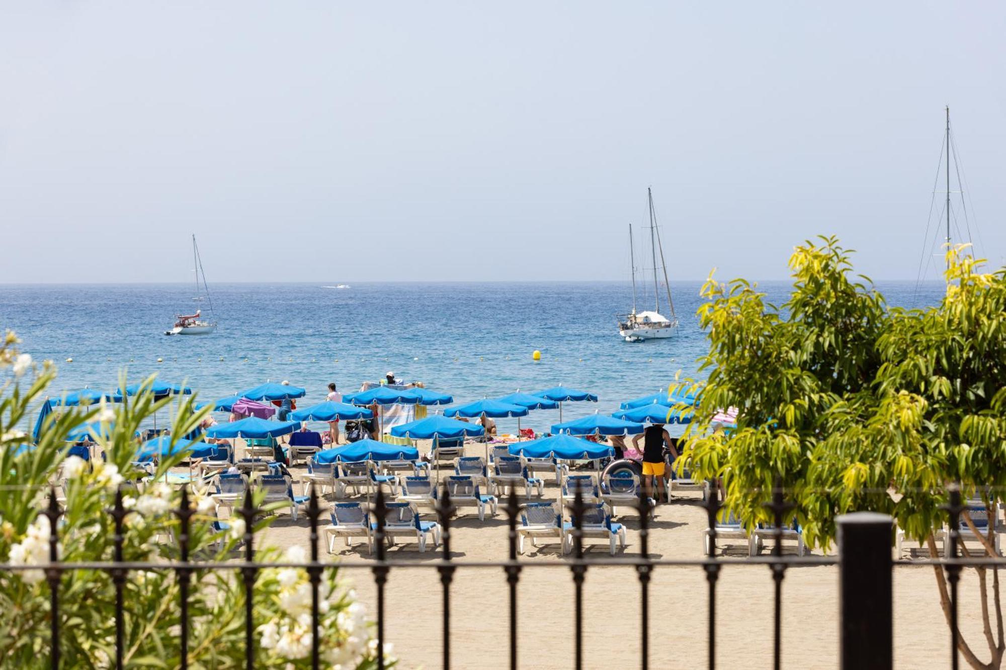 Frontline Playa Las Vistas With Pool, Parking, Sea Los Cristianos  Kültér fotó