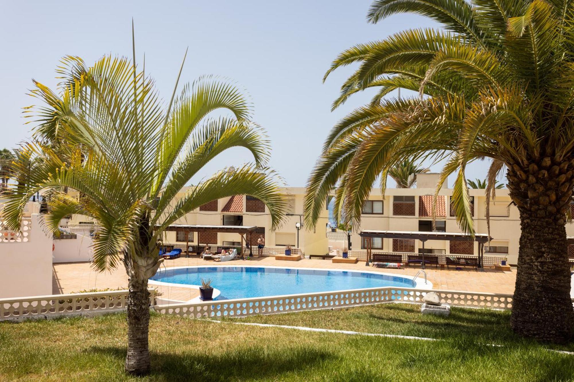 Frontline Playa Las Vistas With Pool, Parking, Sea Los Cristianos  Kültér fotó